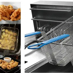 Mini Gas 2 Tank Fryer Commercial Deep Fryer Electric