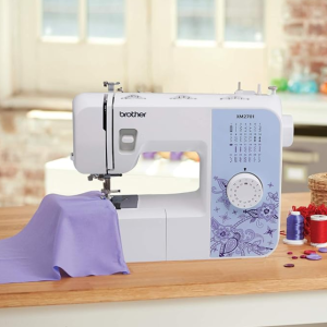 Brother XM2701 Sewing Machine, Lightweight, Full Featured, 27 Stitches, 6 Included Feet